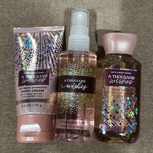 BBW 3pc Thousand Wishes Travel Size